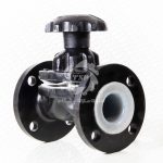 شير ديافراگمي (Globe Valve) پوشش دهي شده با متريال PFA