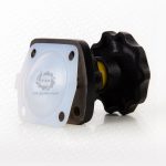 دیافراگم Globe valve، لاین شده با متریال PFA