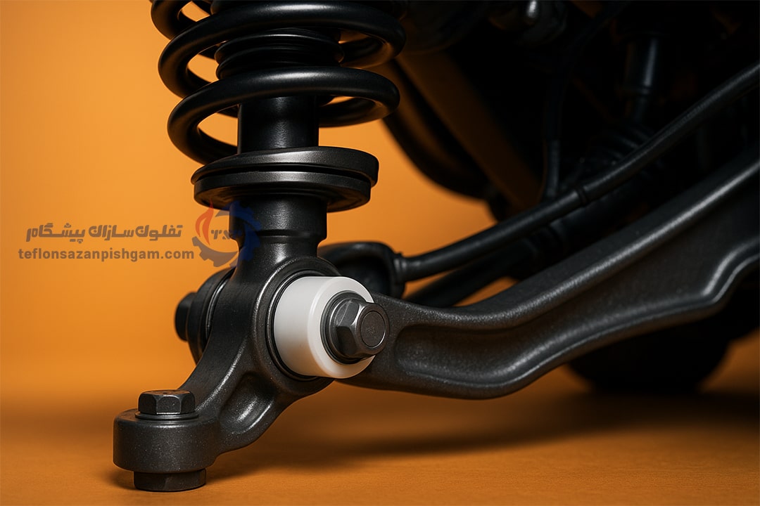 یاتاقان تفلونی در صنعت خودرو و سیستم‌های تعلیق و کمک‌فنر