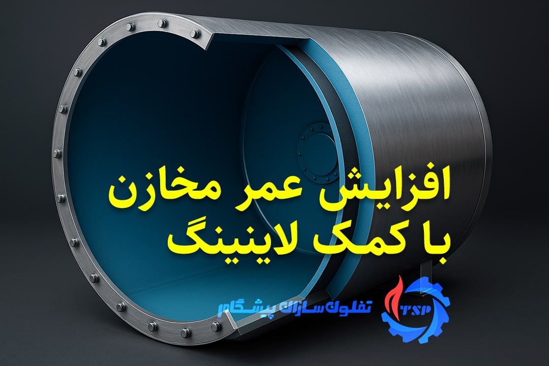 افزایش عمر مخازن به کمک لاینینگ - تفلونسازان پیشگام