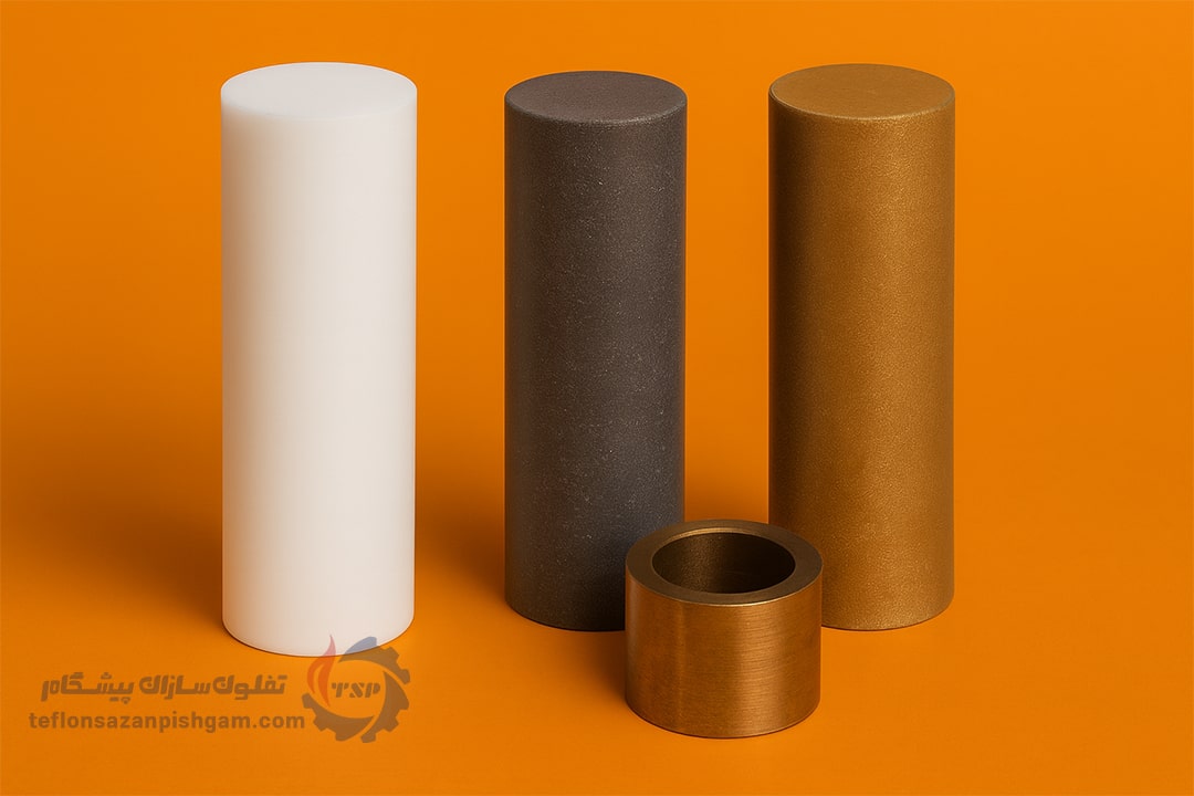 انواع PTFE و تفاوت آن‌ها - تفلون‌سازان پیشگام