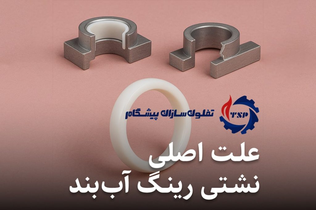 ۳ علت اصلی نشتی رینگ آب‌بند تفلونی بعد از نصب + راه حل‌های سریع رفع نشتی حلقه آب‌بند تفلونی