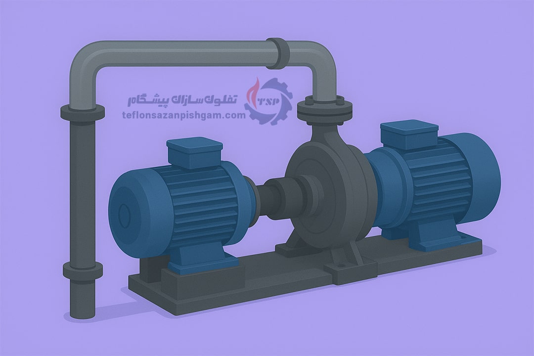 نصب و لوله‌کشی لاینینگ ptfe برای مخازن اسیدی و شیمیایی - تفلون‌سازان پیشگام